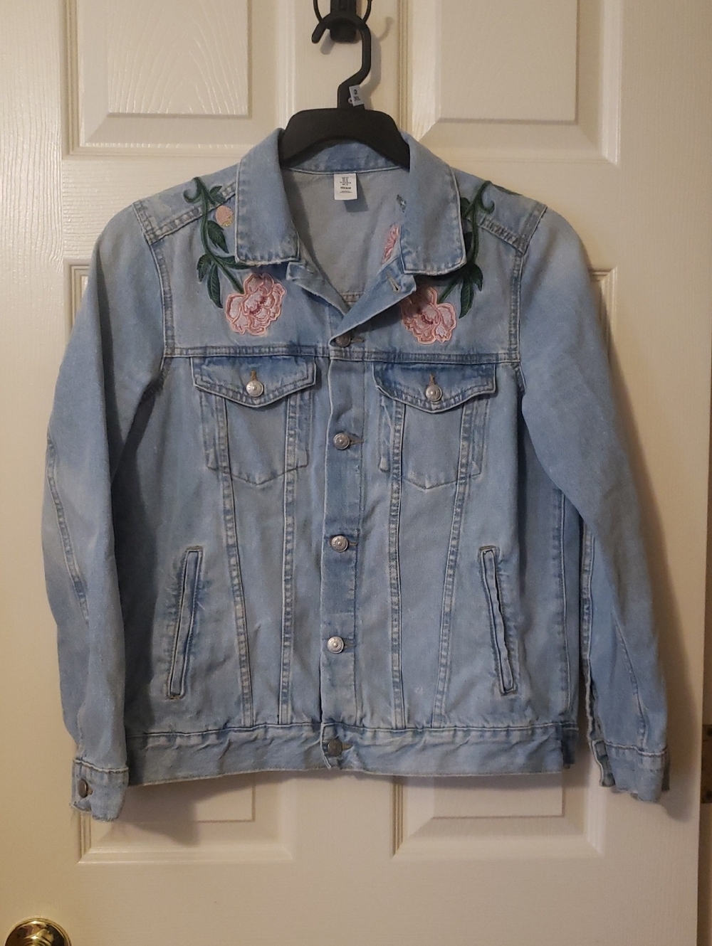 H&M La Belle Vie Denim Jacket. Size 10.
